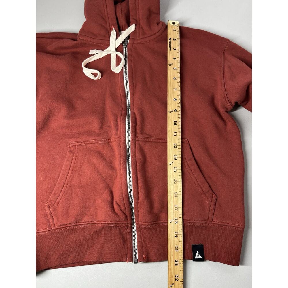 American Giant Women's Midweight Full Zip Hoodie Sweatshirt XS Comfy Casual USA - Picture 7 of 10